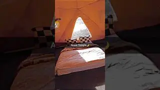 Camp 🏕️ For Night Stay at Deosai National Park #shorts