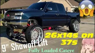 Cateye Gets Showoff Lift, 26x14, & Crazy Pink Powdercoat