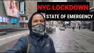 NYC Lockdown - Empty streets in NYC - NYC State of Emergency