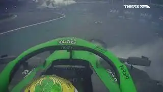 GABI BRAZIL SPRINT RACE CRASH 2025