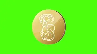 Capricon Zodiac Sign Icon Green Screen | Capricon Zodiac Sign 3D Rotation Animation | Siddam Bharat
