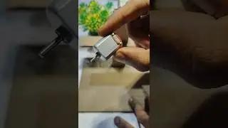 Cardboard Mini Fan Working 😍 | DC Motor Project | Part 3 #shorts