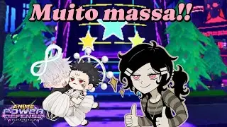 Forte dms... Showcase do Gojo e Sukuna no Anime Power Defense (Atrasado kkkk...)