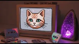 🔴LIVE ● RETROWAVE CAT RADIO ● Electronic Music Mix 😻🪐