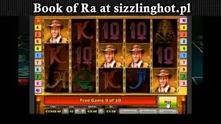 Absolutely insane winning at Book of Ra online game!!