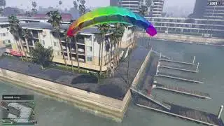GTA Online Parachute Fail