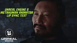 Unreal Engine 5 Metahuman Animator Lip Sync Test