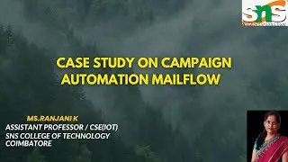 CASE STUDY ON CAMPAIGN AUTOMATION MAILFLOW | DT & I |SNS INSTITUTIONS