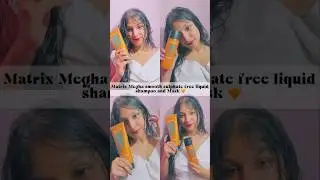 Matrix Sulphite Free Shampoo & hair liquid Mask duo for shiny & smooth locks #ad #matrix #hairbyme