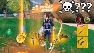 SHOTO TODOROKI vs NEW 3 MEDALLIONS & MYTHIC&rsquo;S CHALLENGE ( New FORTNITE CHAPTER 6 )