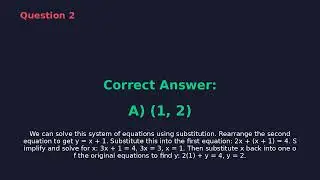 Daily Quiz Quest - SAT Math Practice #6 | Algebra Problems!