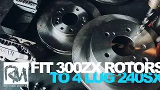 How to Drill Z32 5 Lug Rotors to Fit 4 Lug 240SX
