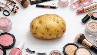 Asmr only pink potato makeup