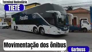 Movimentação na rodoviária Tietê 
