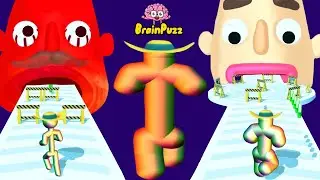 Sandwich Runner VS Tall Man Run  - Best Funny Mobile Games All Levels Gameplay NEW UPDATE