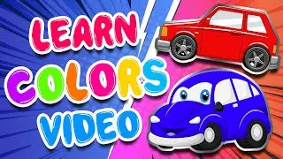 The Color Song Video | Learn color for kids | Color Car Song | Nursery Rhymes & Kids Songs