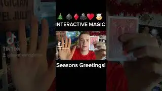 XMAS INTERACTIVE MAGIC TRICK #xmas #magic #interactive