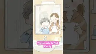 Toothpaste Is Not Candy! #kidsdental #healthyparenting #kidseducationalcartoons