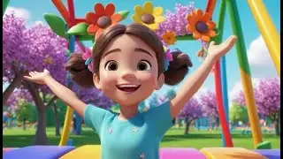 Toy Balance Beams Go Wobble Wobble Wobble | English Nursery Rhyme | Kids Songs | Baby Music