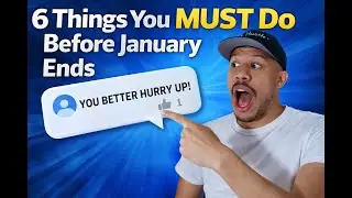 6 Things You MUST Do Before January Ends |  #TaxPlanning #HighIncomeEarners