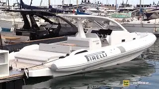 2022 Pirelli P35 Inflatable Boat - Walkaround Tour - 2021 Cannes Yachting Festival