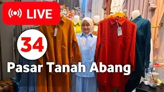 LIVE 34 | PROMO! SET Rok, Setelan Celana, One Set Terbaru Mewah MURAH di Pasar Tanah Abang HARI INI