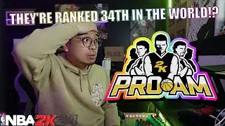 Facing off against the 34th Ranked Team | NBA 2K24 PRO AM (Buzzer Beater Ending!)