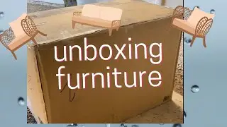 Unboxing Patio Furniture 🪑WALMART