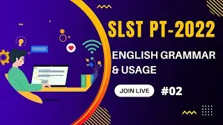 SLST PT-2022 | ENGLISH GRAMMAR & USAGE #02