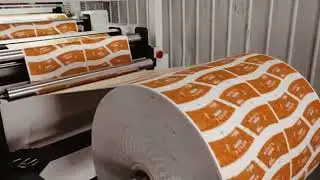 Zero waste paper cup roll die cutting machine with