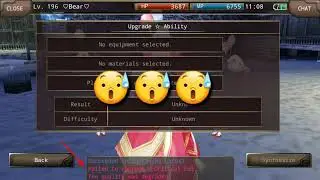Iruna - How to upgrade ☆Critical Lv5 Ability Guide