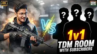 BGMI LIVE TDM Rooms With Family (Subscribers)😱 Rush Gameplay💥|| #livestream #bgmi #pubg  #shortslive