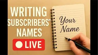 Writing My Subscribers&rsquo; Names ❤️ | Comment Yours Below ✍️ | #shorts #viral #writingname #name