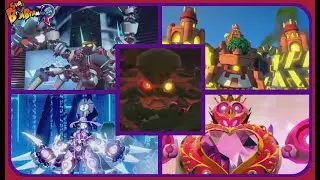 Super Bomberman R - All Boss Encounters
