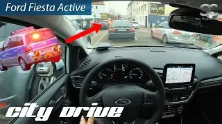 Ford Fiesta Active 1.0 Ecoboost (2019) - City Test Drive POV
