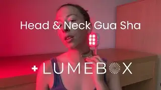 Head & Neck Self-Massage for Tension + Stress (With Red Light)