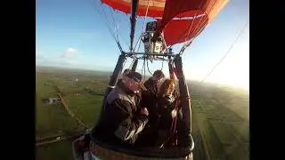 Opstijgen ballonvaart 22 nov. 2021