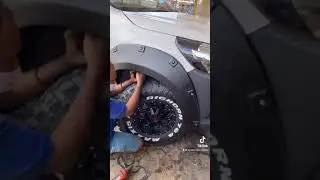 pemasangan overfender hilux revo Pickup
