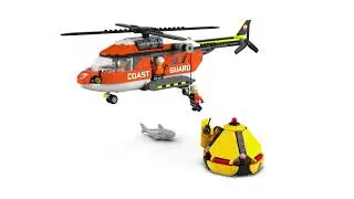 LEGO City Coast Guard Helicopter Construction Set 60503