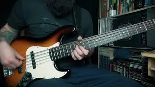 SHINING - Hail Darkness Hail (bass cover)