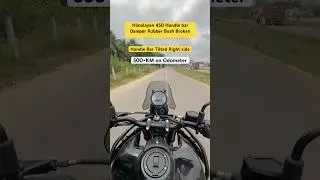 Himalayan 450 Handle bar Issue ⚠️ #Himalayan450 #himalayan450issues #royalenfieldhimalayan