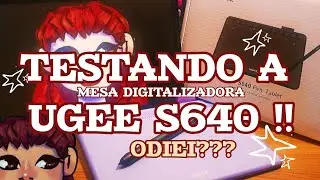 Drawing digitally with the UGEE S640!!
