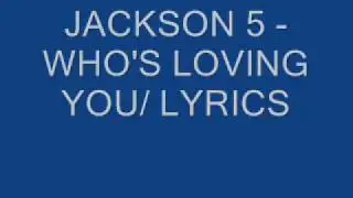 Jackson 5  who's loving you with lyrics   YouTubevia torchbrowser com