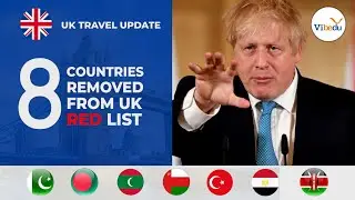 UK removes 8 more countries from the &ldquo;RED LIST&rdquo;.  | UK TRAVEL UPDATES