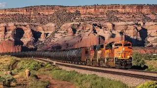 [4K] BNSF Trains in New Mexico Summer 2019! (Part 2)