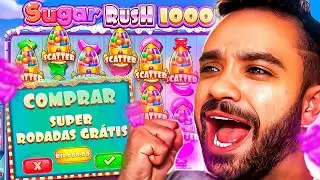 COMPREI 10 *SUPER RODADAS* NO SUGAR RUSH 1000! O IMPOSS&Iacute;VEL ACONTECEU!!!