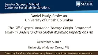 Daniel Pauly, Mitchell Center Talk Series, 12/7/2017