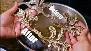 How to clean brass hardware!