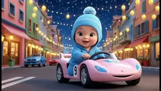 New Year Race Car Zoom Song | Fun Learning & Action Video for Toddlers