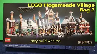 The LEGO Hogsmeade Village set 76457 bag 2 cozy build